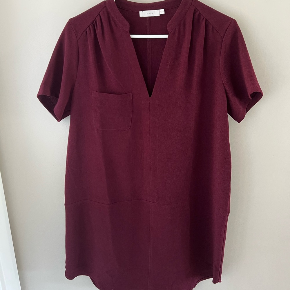Lush mini dress